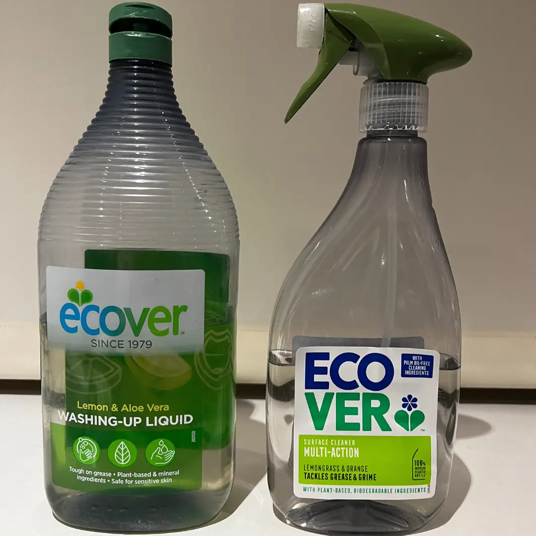 ECOVER - eco friendly cleaning products for washing up and cleaning