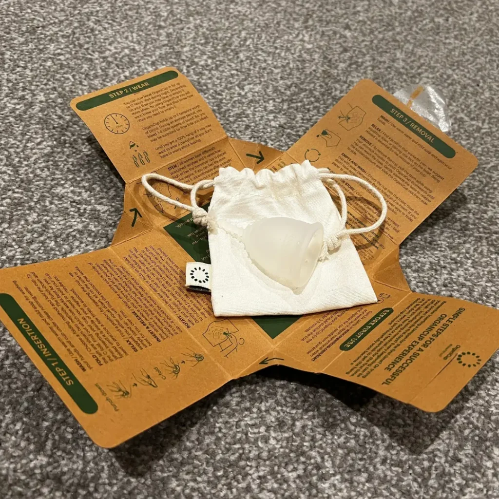 Organicup-menstrual-cup-in-cardboard-packaging