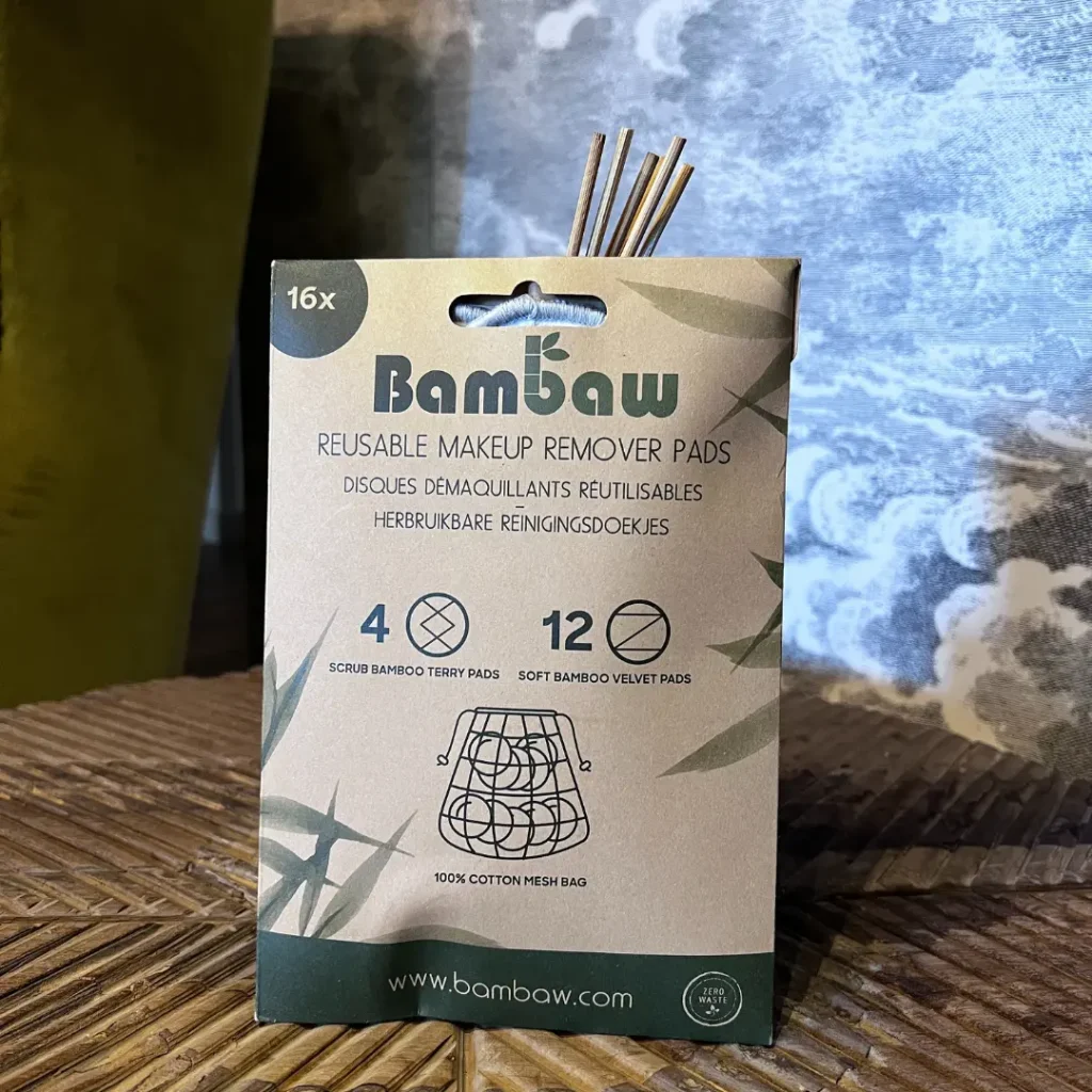 bambaw reusable cotton pads packaging