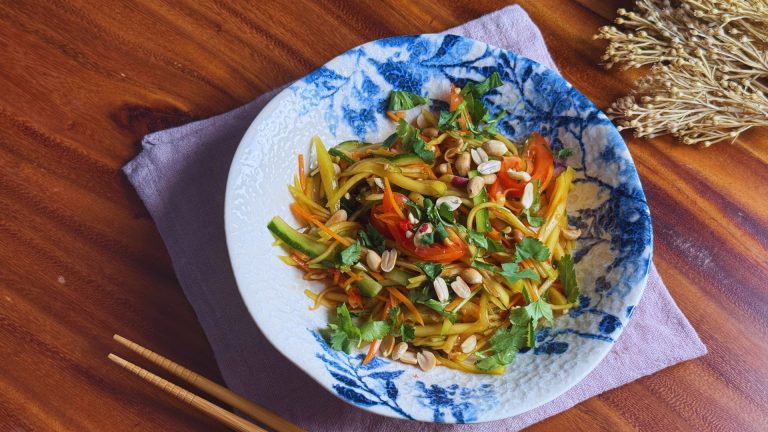 Vegan mango salad