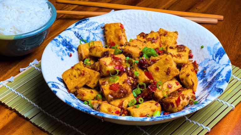 Lemongrass and chilli tofu